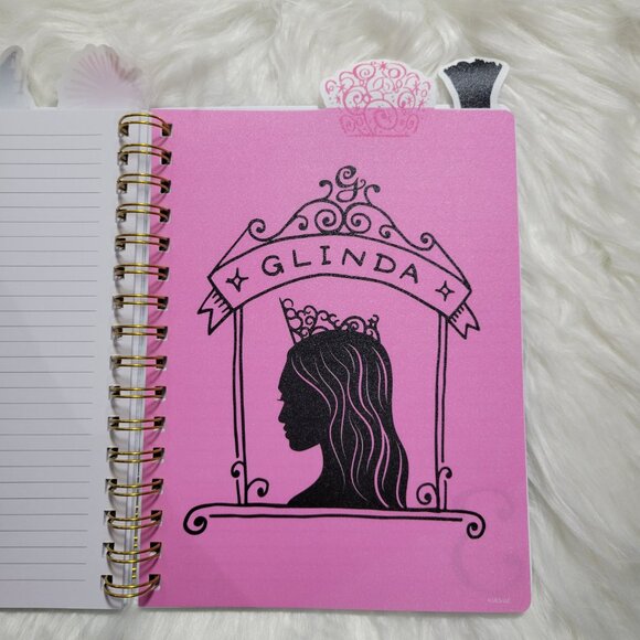 Wicked Elphaba & Glinda Tabbed Spiral Notebook - Picture 9 of 10